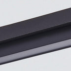 Long LED Linear Lights Black Aluminum Flush Mount light
