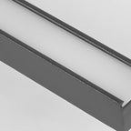 35'' Modern LED Rectangular Shaped Flush Mount Kitchen Lighting Ceiling Light
