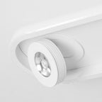 Rectangular Strip Flush Mount Kitchen Lighting Ceiling Light with Adjustable 2 Spotlight