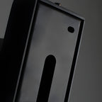 Accent Wall Lamp Rotatable Modern Black Metal Lamp