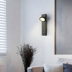 Accent Wall Lamp Rotatable Modern Black Metal Lamp