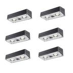 Solar-Powered outdoor square wall lights Waterproof Multi-Color Ambient