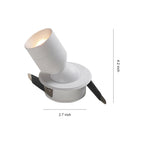 Adjustable LED Downlights Minimalist Indoor Recessed Light