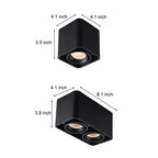 Surface Mounted Spot Light Square LED Ceiling Grid Light