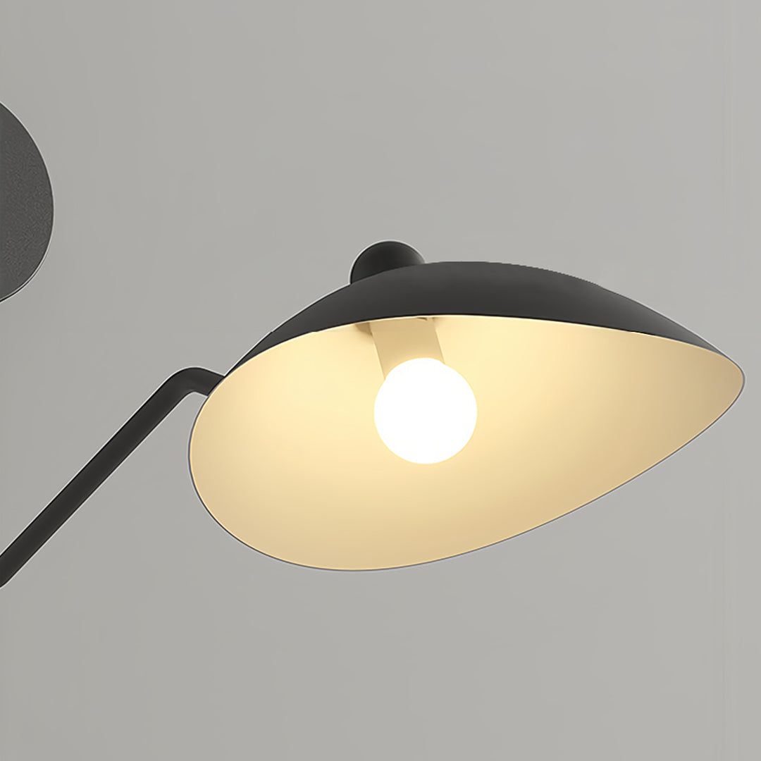 Swing Arm Wall Light Contemporary Industrial Full Spectrum Lamp