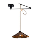 Adjustable Pendant Light Fixtures Dimmable Swing Arm Light