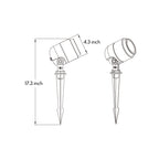 LED Ground Spike Lights Waterproof Modern