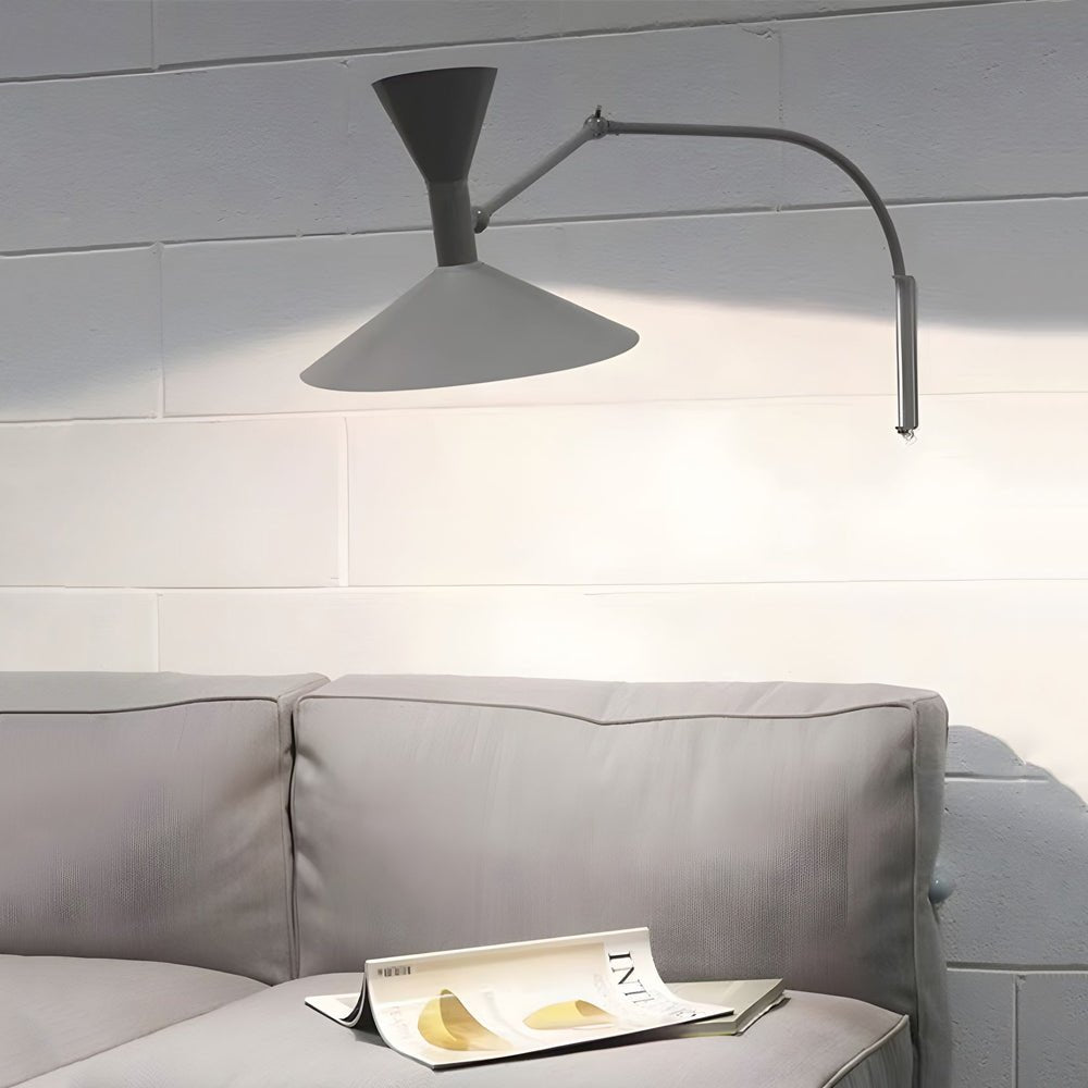 Swing Arm Wall Sconces Modern Double‑joint up and down Light