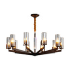 Candle Chandeliers American-Style Luxury Ceiling Light