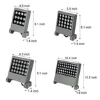 Aluminium Square LED  Flood Light, 12W/18W/24W/36W