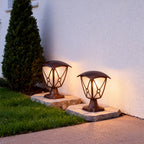 Aluminum Pillar Light European Style LED Garden Decorative Pole Lamp