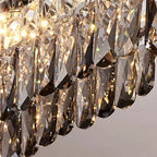 Ceiling Round LED Lights Luxury French Crystal Ceiling Light