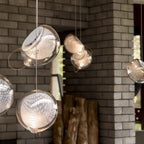 Jellyfish Pendant Light Nordic Luxury Glass Ceiling Light