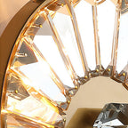 Crystal Light Wall Modern Luxury Stainless Steel Lamp