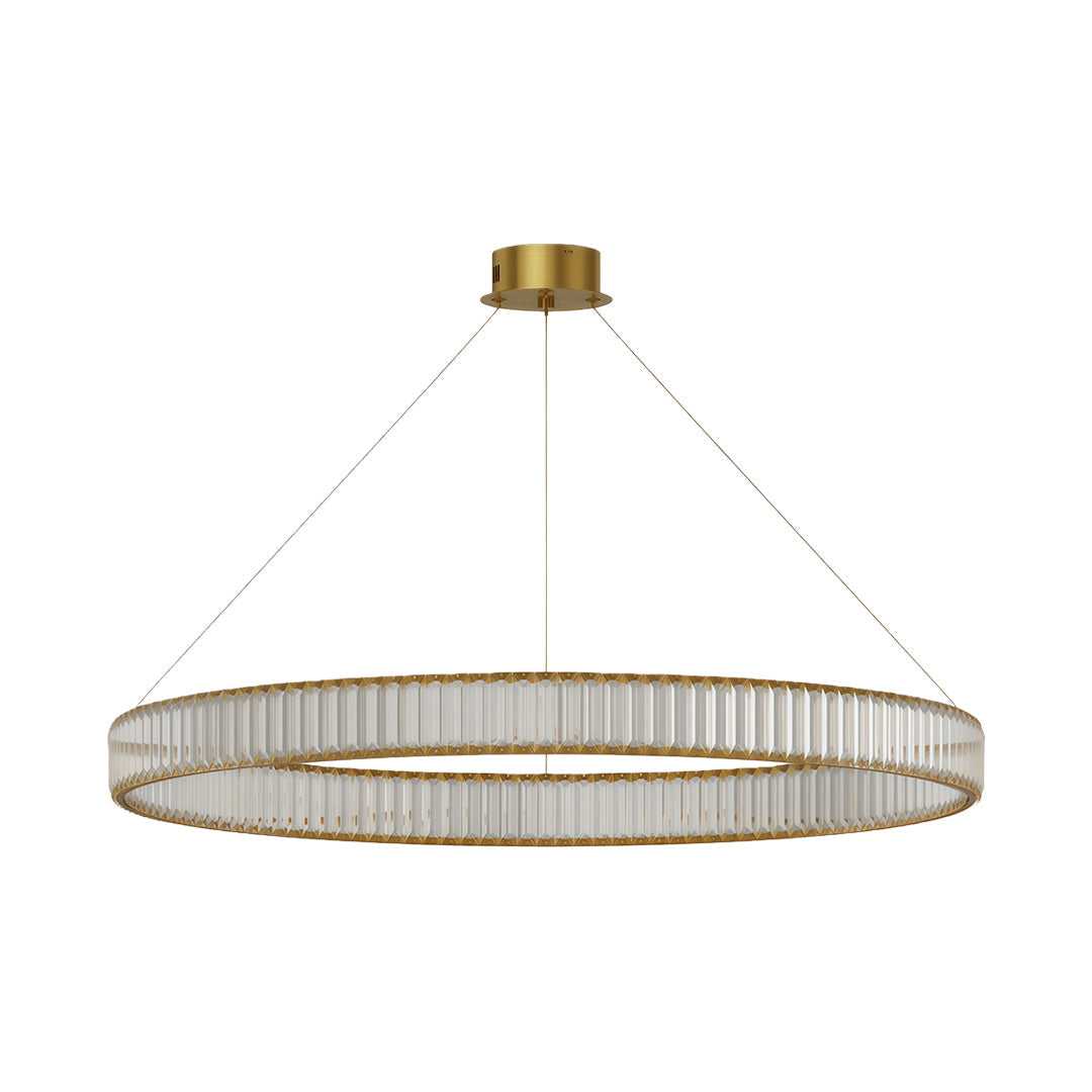 Crystal Round Chandelier American Creative Ceiling Light