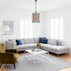 Small Black Pendant Light Vintage Sleek Design Ceiling Light