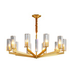 Candle Chandeliers American-Style Luxury Ceiling Light