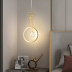 Antlers Decor Rings 3 Step Dimming Dimmable LED Modern Pendant Lights