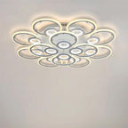 Ring Display Metal Geometric Style Design Flush Mount Lighting LED Ceiling Lights