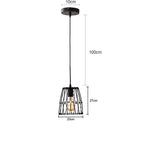 Wire Lantern Island Kitchen Pendant Lighting Country Metal Pendant Lighting