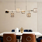 Luxury Chandeliers Crystal Modern Cube Ceiling Light