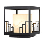 Outdoor Pillar Light Minimalist Waterproof Metal Light