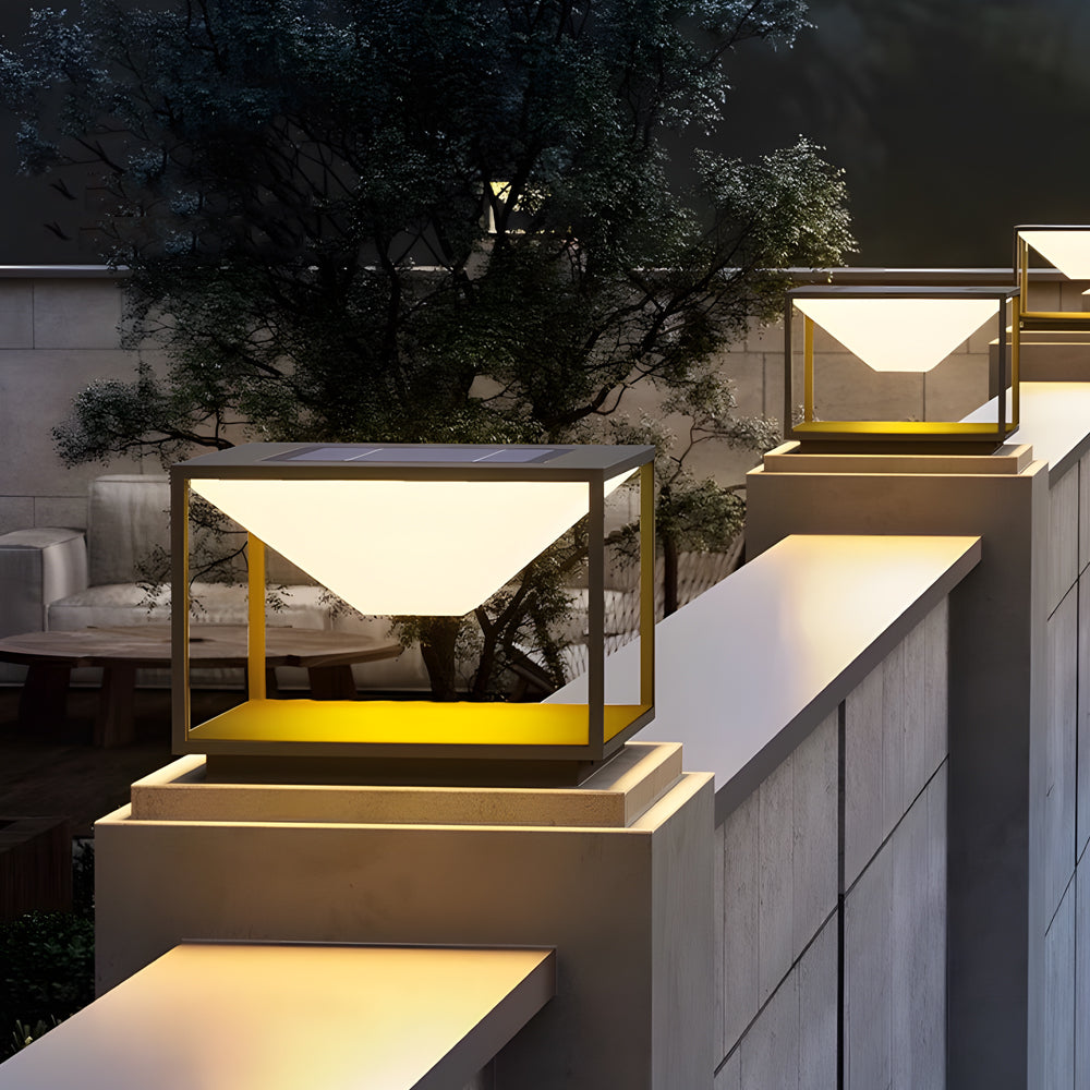 Square Pillar Light  Stainless Steel Waterproof
