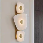 Wall Art Lighted Italian Minimalist Copper Marble Lamp