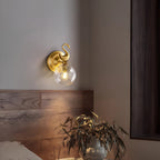 Wall Mounted LED Light Modern Brass Light Luxury Lamp