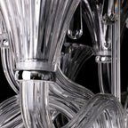 Art Glass Chandeliers French Elegant Hardware Ceiling Lights