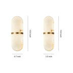 Art Wall Lighting Retro Japanese LED Matel Marble Lamp