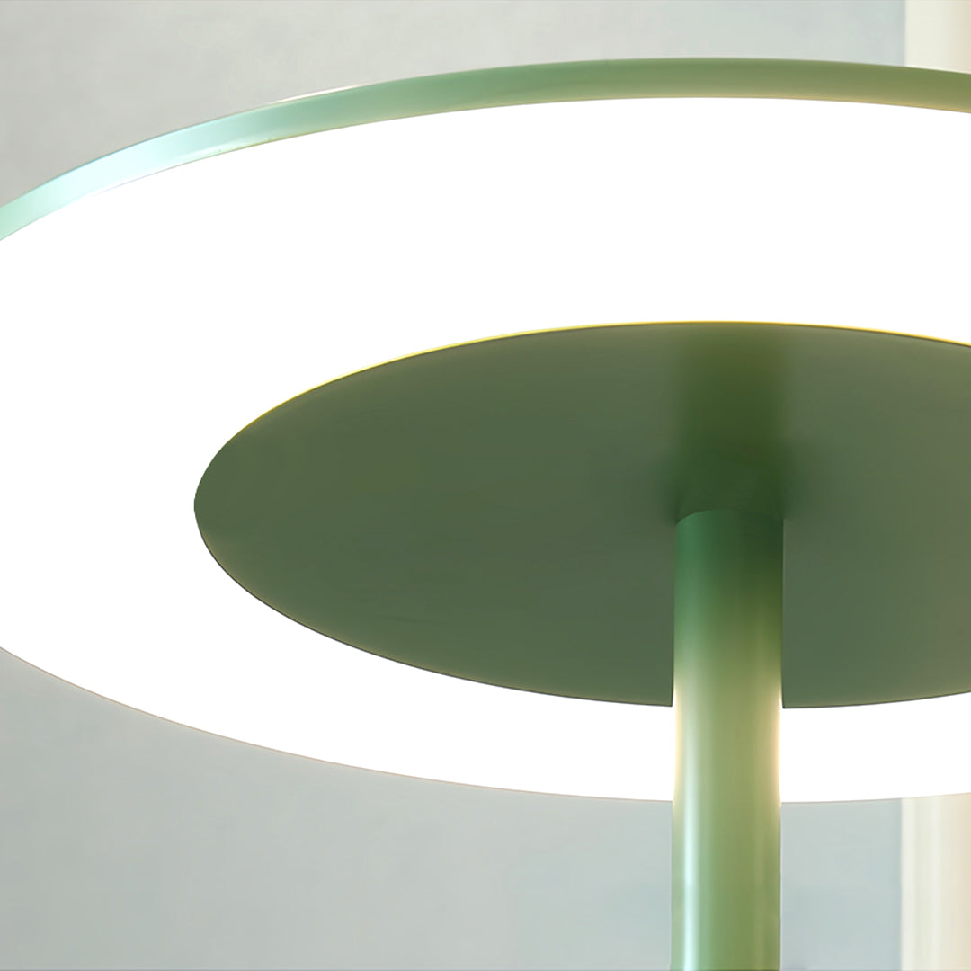 Colored Floor Lamp Modern Macaron Round Head Dimmable Standing Lamp