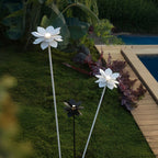 Landscape Garden Light Outdoor White Waterproof LED Flower Lamps