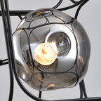 LED Square Cage Chandelier Nordic
