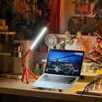 Three Legged Table Lamp LED Eye-Care Rotatable Unique Accent Lamp