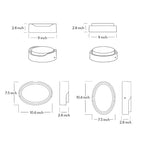 Outdoor Black Wall Lights Waterproof Minimalist Style