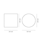 Backlit Wall Light Modern Waterproof Outdoor Light