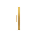 Bar Wall Light Modern Minimalist Oval Linear Light