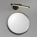 Bathroom Vanity Strip Lights Modern Rotating Copper Light