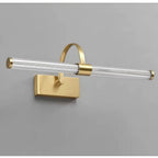 Bathroom Vanity Wall Light Nordic Full Copper Long Bar Light