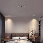 Square Recessed Downlight LED Aluminum Eye Protection Light