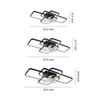 Big Ceiling Fans with Lights Acrylic Shade Clear ABS Blade Fan Light