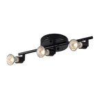 Black Adjustable Ceiling Lights Minimalist Iron LED Light