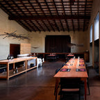 Black Art Pendants Light Nordic Wave Fish Bone Linear Ceiling Light