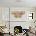 Japanese Style Chandeliers Zen-Inspired Creative Art Ceiling Lights