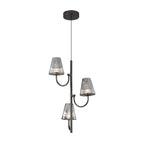 Minimalist Pendant Light American Modern Black LED