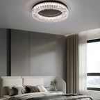 Black Ceiling Flush Mount Light Italian LED Round Eye-Protecting Lamp