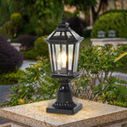 LED Waterproof Solar Column Pillar Lights for Garden