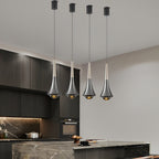 Black Cone Pendant Lights Modern Creative LED Ceiling Light