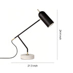 Black Desk Lamps Modern Minimalist Elegant Office Marble Reading Lamp